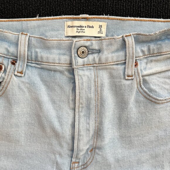 Abercrombie & Fitch High Rise Mom Jeans - Picture 2 of 3